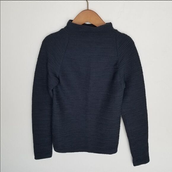 𝅺euc Wolford merino textured long sleeve mock neck - Picture 11 of 12